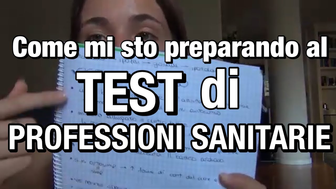 COME STO STUDIANDO per prepararmi al TEST di PROFESSIONI SANITARIE 2021 | FC