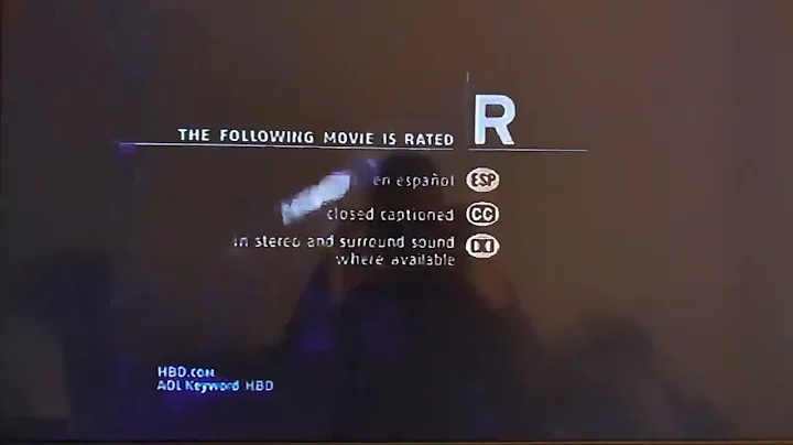 Opening To The Sweetest Thing (2002) on HBO2 (2003)