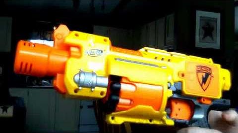 Nerf Barricade RV-10 Demo and Test Fire