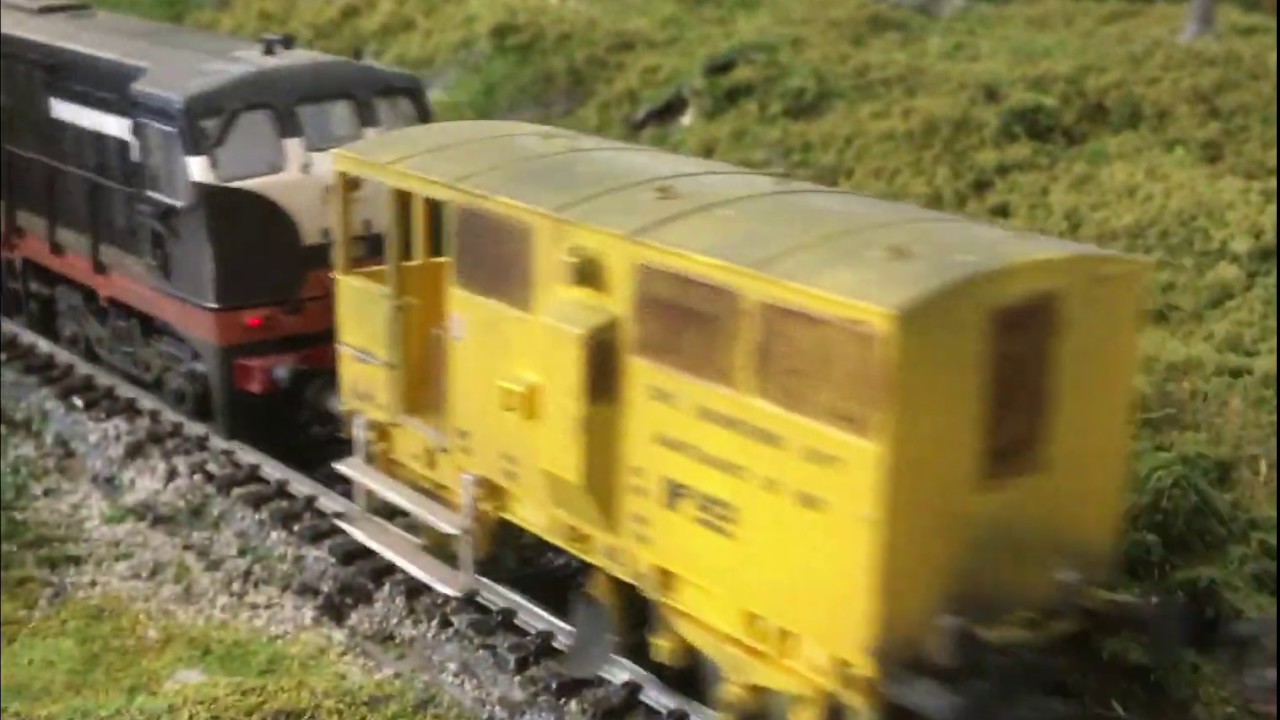 More track testing on Kirley Junction, Jun 2019