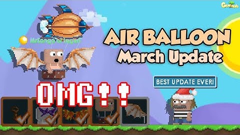 NEW IOTM SET with Da Vinci Wings (NEW UPDATE INFO) | GrowTopia