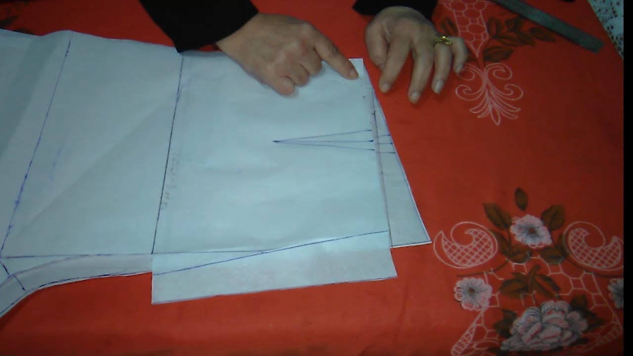 باترون بنطلون حريمي باسهل الطرق