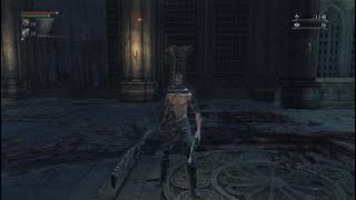Bloodborne BL4 - Laurence, the First Vicar without Rolling/Sprinting/Quickstepping/Buffs/Runes
