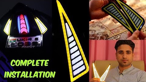 New Design Strip Indicator For R15 V3 R15M 🔥😱❤️ ||Wire Connection Of Strip Indicator || Pros & cons