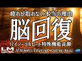 疲れが取れない本当の理由【聴くだけで自律神経を整え脳の疲労を超回復させるBGM05】バイノーラルビート特殊機能音源