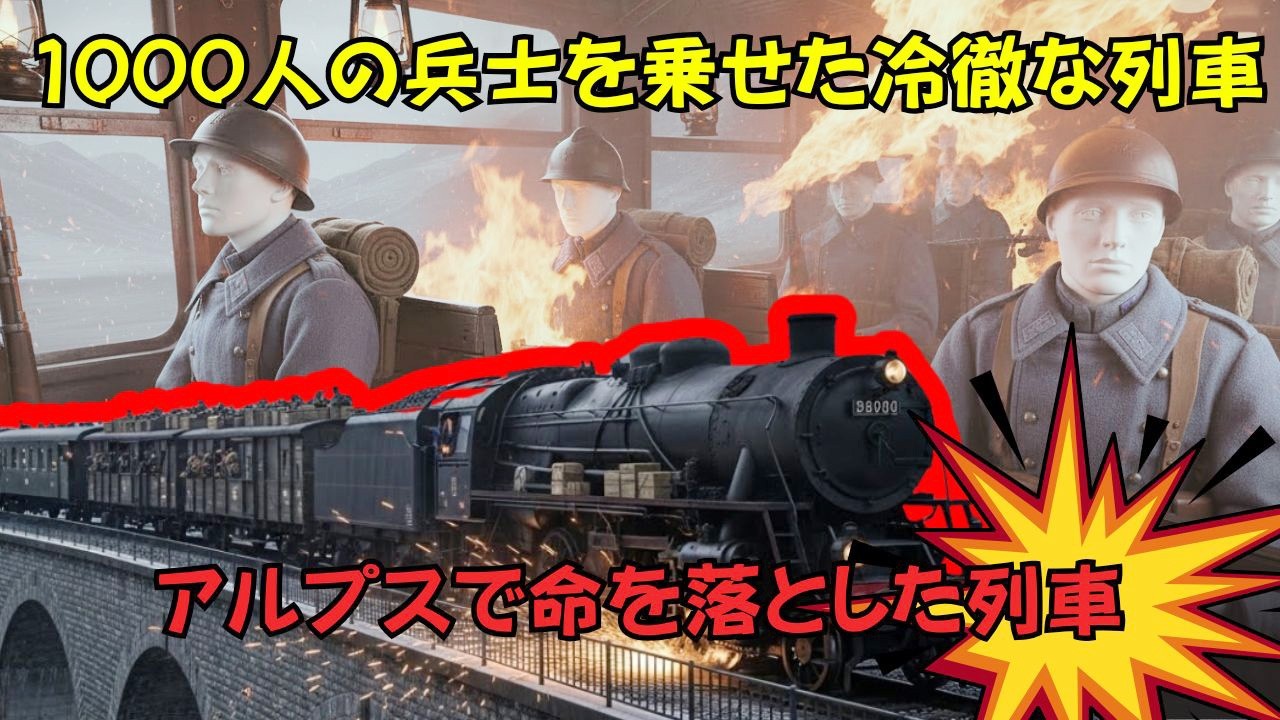 フランス兵1000人を乗せた列車が引き起こした悲劇 | サン＝ミシェル＝ド＝モリャンヌの恐怖の夜