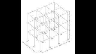 SAP2000 3D Moment Frame Analysis with Area Loads