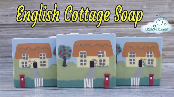 Cold process soap making Continent Series - Europe (England). Cold process embeds, sculpted layers