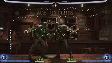 Bane Command Grab Tech- Injustice 2 Bane Gameplay