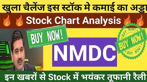 NMDC stock chart Analysis with Anil singhvi|Latest News in NMDC Share | NMDC Today News