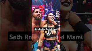 Seth Rollins fooled Mami 😅 #wwe #podcast #sports #shorts