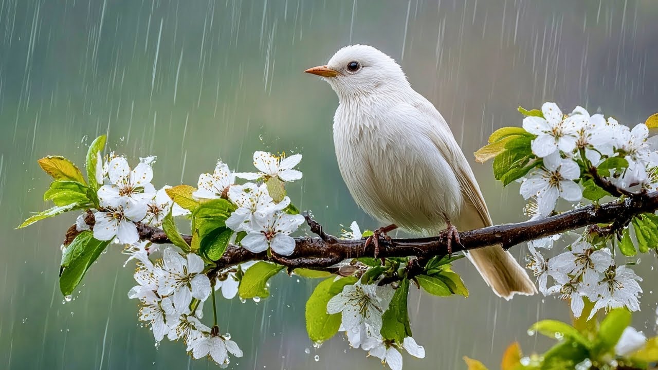🌺 Gentle Piano Melodies with Birds Chirping - Let Love and Peace Fill Your Mind and Heart 🕊️🍃🎼
