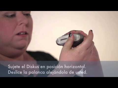 Cómo usar un inhalador para el asma Diskus®