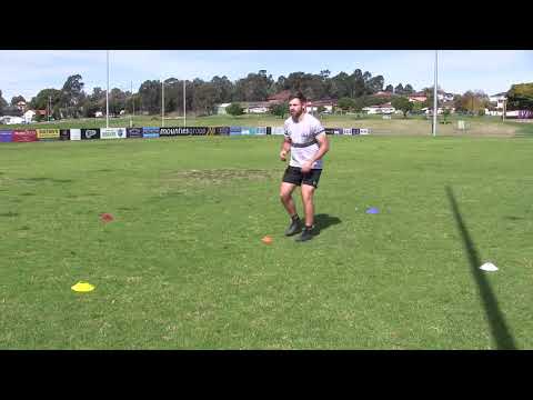 Split Stance Deceleration Diamond