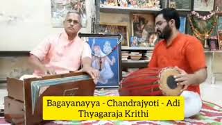 Raga : Chandrajyothi on Harmonium by Ramachandran M R. Krithi : Baagaayanayya.