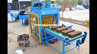 Df4-10 Automatic Clay Interlocking Brick Making Machine