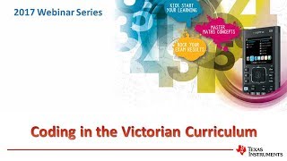 Coding in the Victorian Mathematics Curriculum
