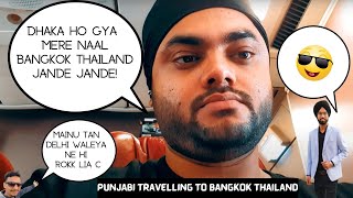 Punjabi travelling to Bangkok Thailand