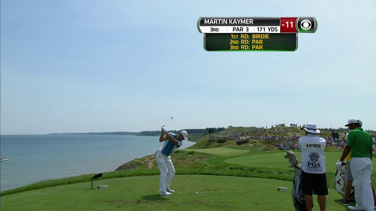 Martin Kaymer's Tee Shot is a Thing of Beauty | 2015 PGA Championship
