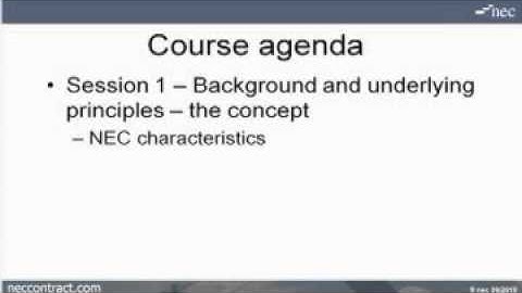 NEC eLearning Promo 60 seconds