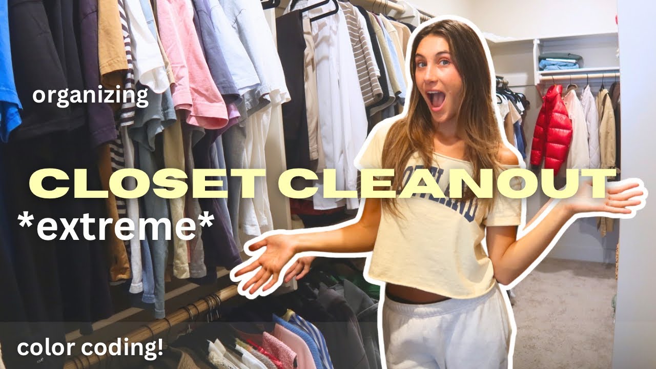 ЭКСТРЕМАЛЬНАЯ ЧИСТКА ШКАФА | примеряю все вещи в шкафу
