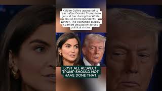 Kaitlan Collins Appears to React After Trump's WHCD Jabs