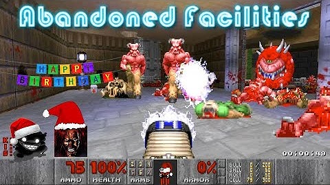 DOOM: Abandoned Facilities (A 9 map wad) by TwelvNighn - happy birthday! +Biodegradable & Dark Pulse