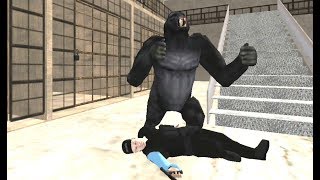 Crazy Gorilla Smash City Attack Prison Escape | Gorilla Escape City Attack 2019 - Android GamePlay screenshot 1