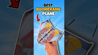 How to Make a Best Boomerang Plane 🤩