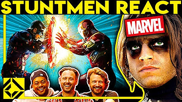 Stuntmen React to MARVEL Bad & Great Hollywood Stunts 2