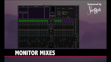 05 Allen & Heath GLD Monitor Mixes Tutorial