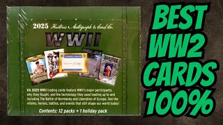 2025 Historic Autographs WWII | The Best WWII cards! 100% | #ww2 #history #cards #hobby #unboxing 