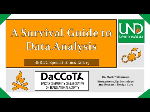 A Survival Guide to Data Analysis