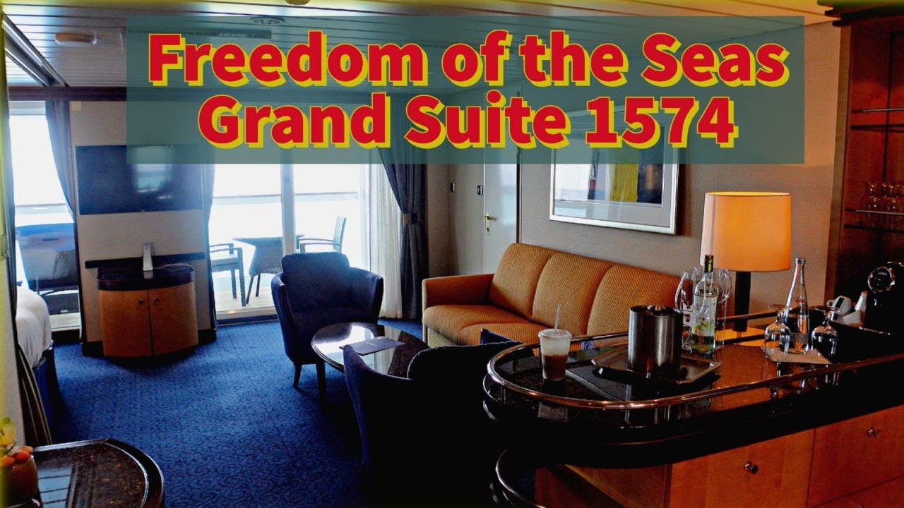 Grand Suite Tour & Amenities!! Royal Caribbean's Freedom of the Seas Grand Suite 1574