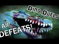 Dino duels all defeats compilation