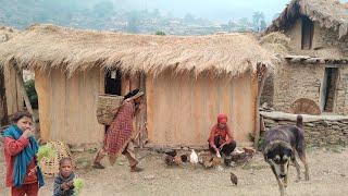 Village Life of Countryside Nepal| Typical Nepali Mountain Village| Daily lifestyle of Rural Village