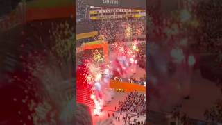 Edge Entrance Wrestlemania