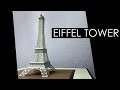 How to make a model of Eiffel Tower | Model making with Sumit