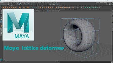 Maya Modelling lattice deformer #maya #lattice #latticedeformer #deformer