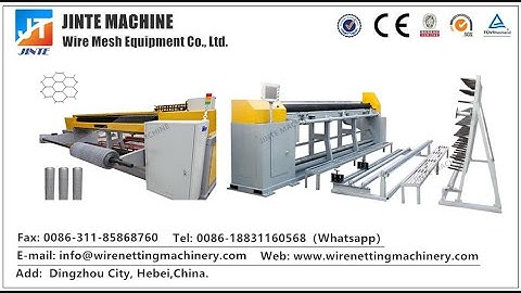 Straight and Reverse Twisted Hexagonal Wire Mesh  Machine Whatsapp:+8618831160568
