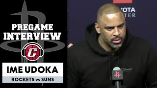 Ime Udoka Pregame | Rockets vs Suns | 3/12/2025
