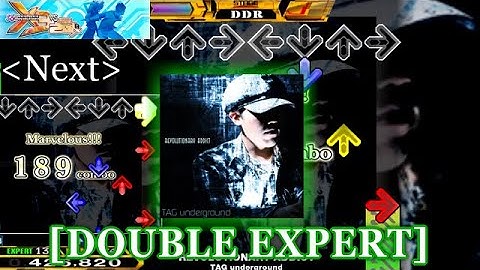 【DDR X3】 REVOLUTIONARY ADDICT  [DOUBLE EXPERT] 譜面確認＋クラップ