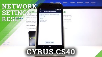 How to Reset Network Settings in CYRUS CS40 - Restore Network Configuration