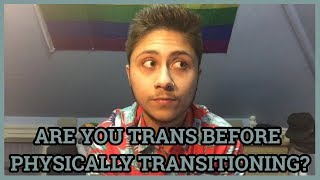 ARE TRANS IDENTITIES 'REAL' BEFORE PHYSICALLY TRANSITIONING? (FTM) | STEPH KYRIACOU