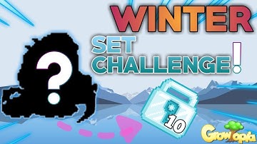[SPECIAL] Winter Set Challenge ❗ | Growtopia - Set Challenge #12