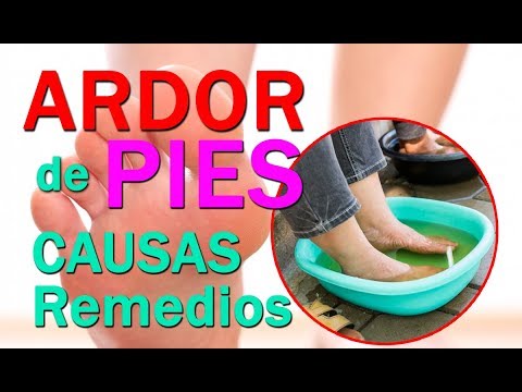 Vídeo: Ardor En Los Pies: 15 Causas, Remedios Caseros, Diabetes Y Más