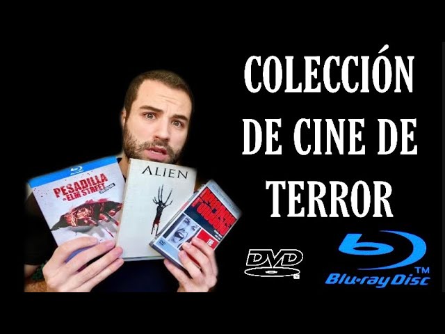 Mi COLECCIÓN de PELÍCULAS de TERROR en Blu-ray y DVD 