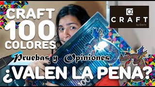 CRAFT 100 COLORES - PRUEBAS Y OPINIONES - VLOG