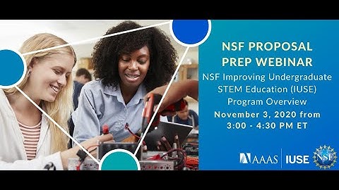 NSF Improving Undergraduate STEM Education (IUSE Program): Program Overview