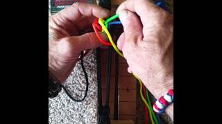 Chain Mail Endless Falls Rainbow (pride) Bracelet